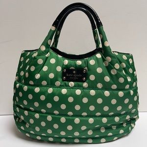 Kate spade quilted nylon bag